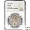 1922-S Silver Peace Dollar NCG MS64