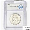 1962 Franklin Half Dollar ICG PR69 CAM