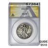 Image 1 : 1921 Walking Liberty Half Dollar ANACS VG8