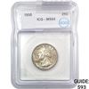 Image 1 : 1935 Washington Silver Quarter ICG MS64