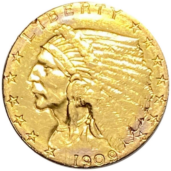 1909 $2.50 Gold Quarter Eagle