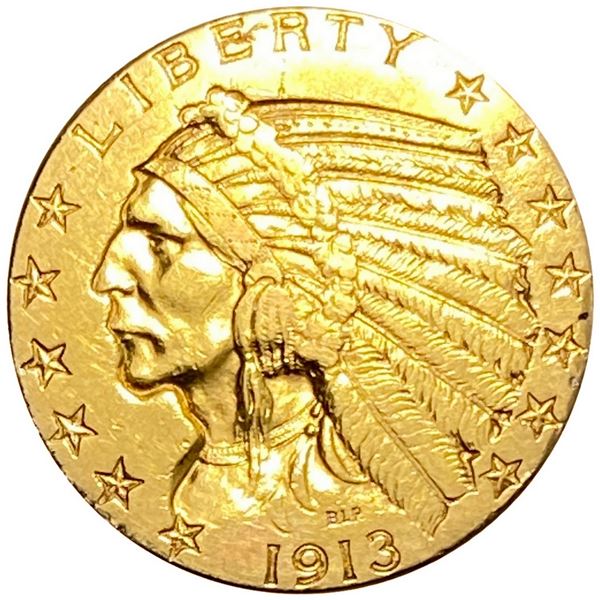 1913 $5 Gold Half Eagle