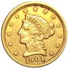 1901 $2.50 Gold Quarter Eagle
