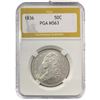 Image 1 : 1836 Capped Bust Half Dollar PGA MS63