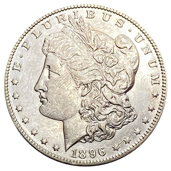 1896-O Morgan Silver Dollar AU