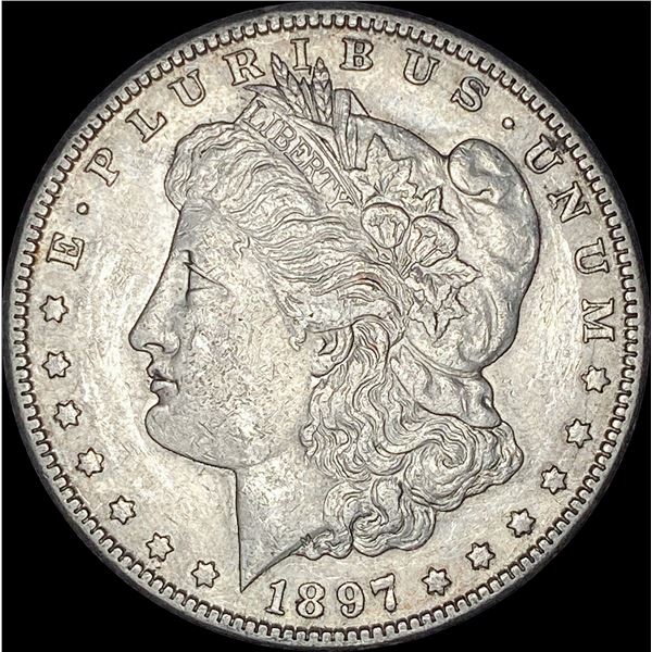 1897-S Silver Morgan Dollar CLOSELY UNCIRCULATED