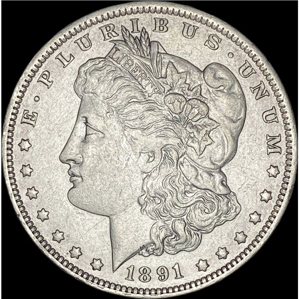 1891-O Silver Morgan Dollar LIGHTLY CIRCULATED