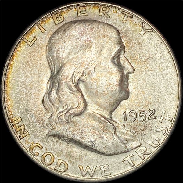 1952-S Silver Half Dollar Franklin CHOICE BU
