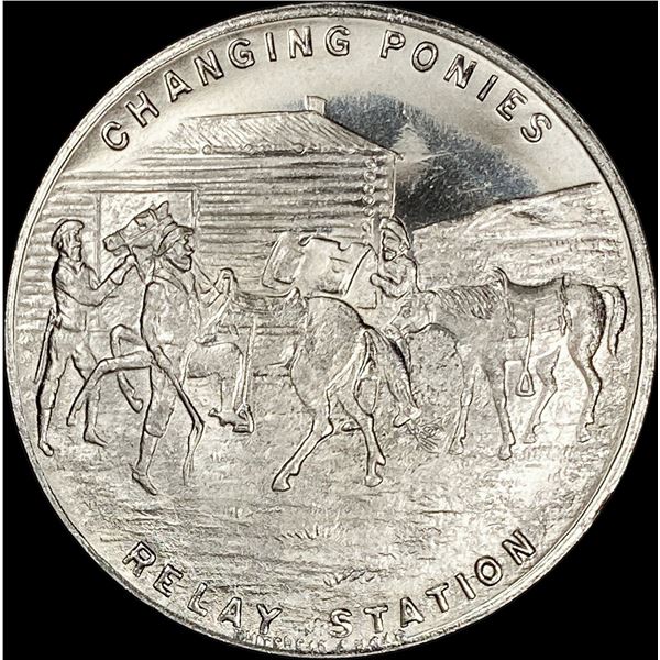 1935 Silver Half Dollar Oregon Trail Commemorative GEM BU