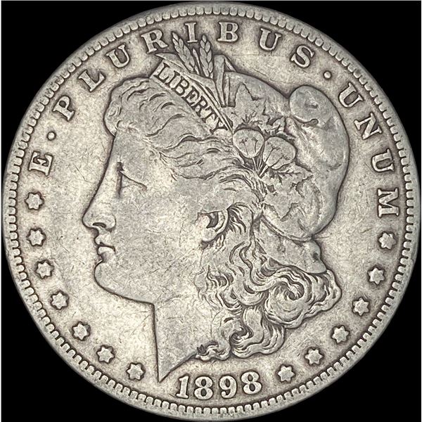 1898-S Silver Morgan Dollar LIGHTLY CIRCULATED