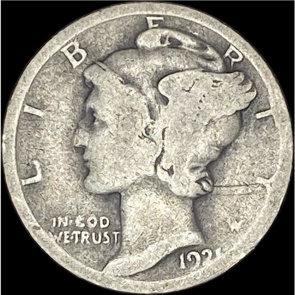 1921 Mercury Dime NICELY CIRCULATED