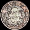 Image 2 : 1834 Classic Head Half Cent NICELY CIRCULATED