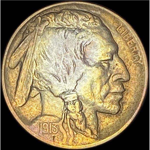 1913-D Type 1 Buffalo Nickel CLOSELY UNCIRCULATED