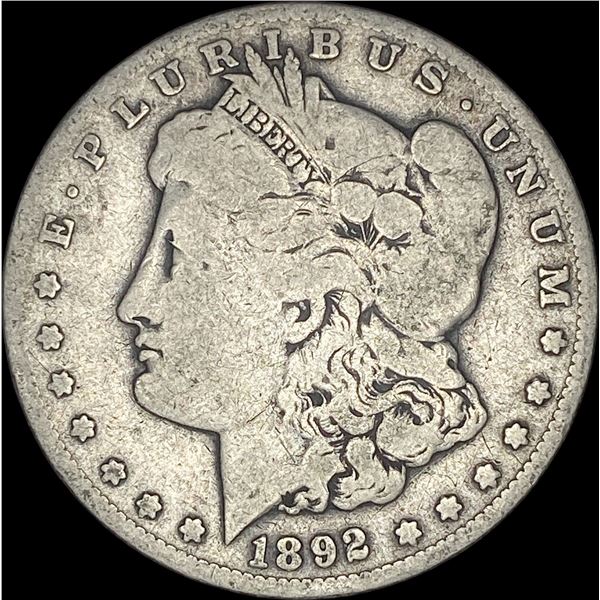 1892-S Silver Morgan Dollar NICELY CIRCULATED