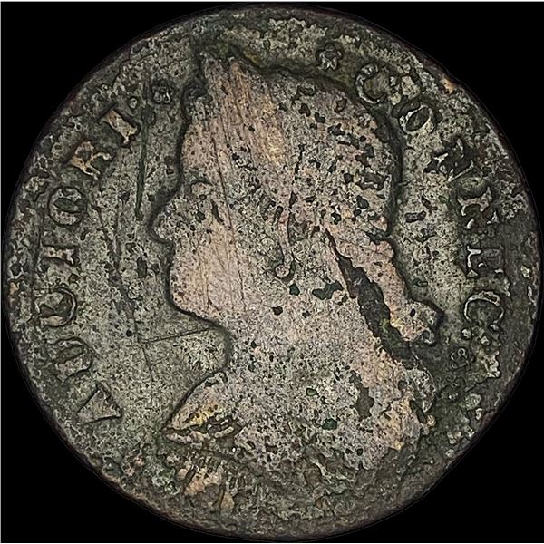 1764 British Halfpenny George III. NICELY CIRCULATED