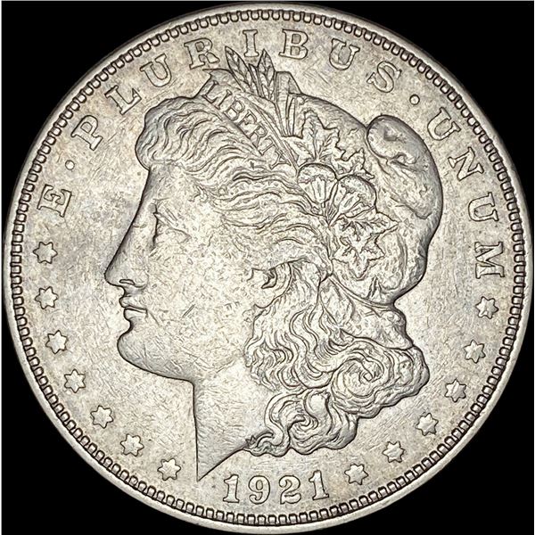1921-D Silver Morgan Dollar LIGHTLY CIRCULATED