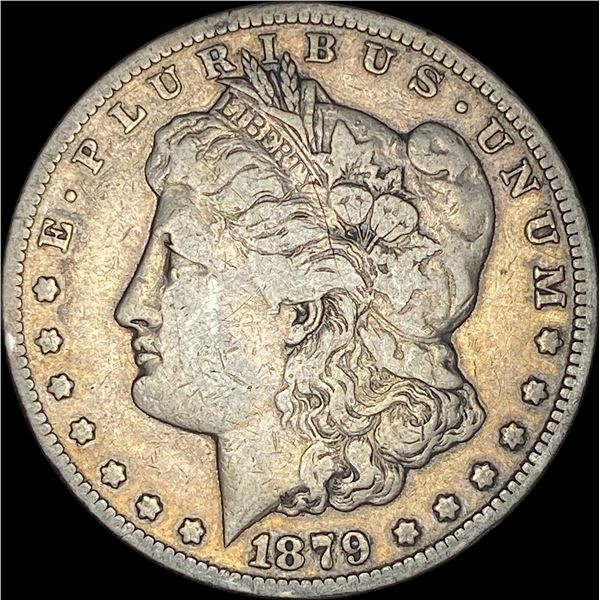 1879-CC Silver Morgan Dollar LIGHTLY CIRCULATED