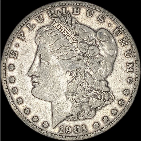 1901-S Silver Morgan Dollar LIGHTLY CIRCULATED