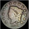 Image 1 : 1826 Coronet Head Large Cent NICELY CIRCULATED