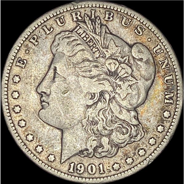 1901-S Silver Morgan Dollar LIGHTLY CIRCULATED