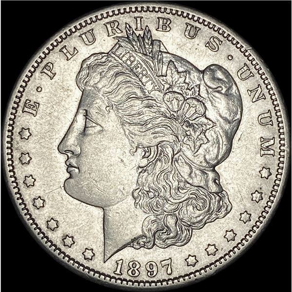 1897-S Silver Morgan Dollar CLOSELY UNCIRCULATED