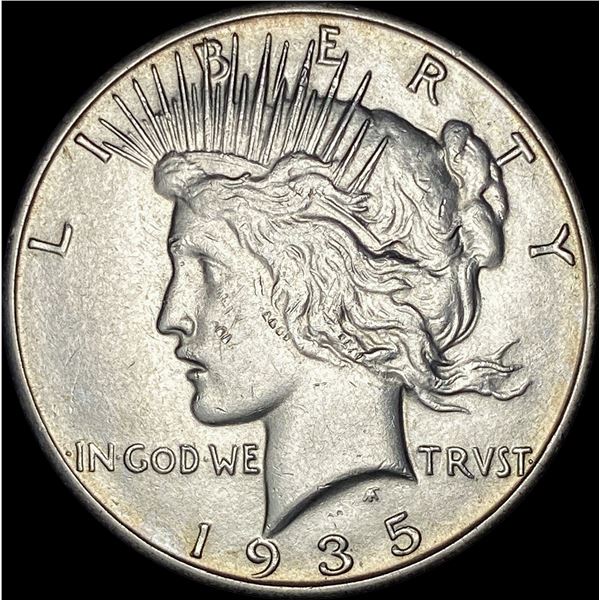 1935-S Silver Peace Dollar UNCIRCULATED