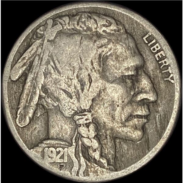 1921-S Buffalo Nickel LIGHTLY CIRCULATED