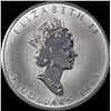 Image 1 : 1993 Silver 1 oz Canadian Maple Leaf SUPERB GEM BU