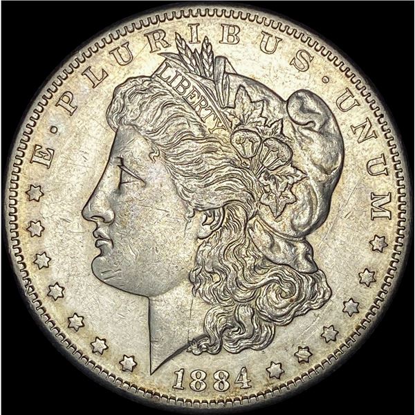1884-S Silver Morgan Dollar CLOSELY UNCIRCULATED