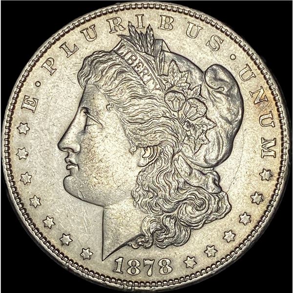 1878 Silver Morgan Dollar CHOICE AU
