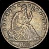 Image 1 : 1875 Silver Half Dollar (Seated Liberty) CLOSELY UNCIRCULATED