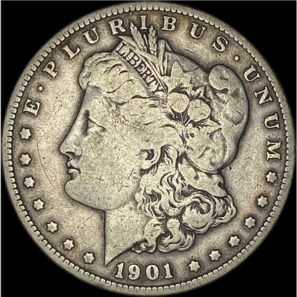 1901-S Silver Morgan Dollar LIGHTLY CIRCULATED