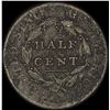 Image 2 : 1809 Classic Head Half Cent NICELY CIRCULATED