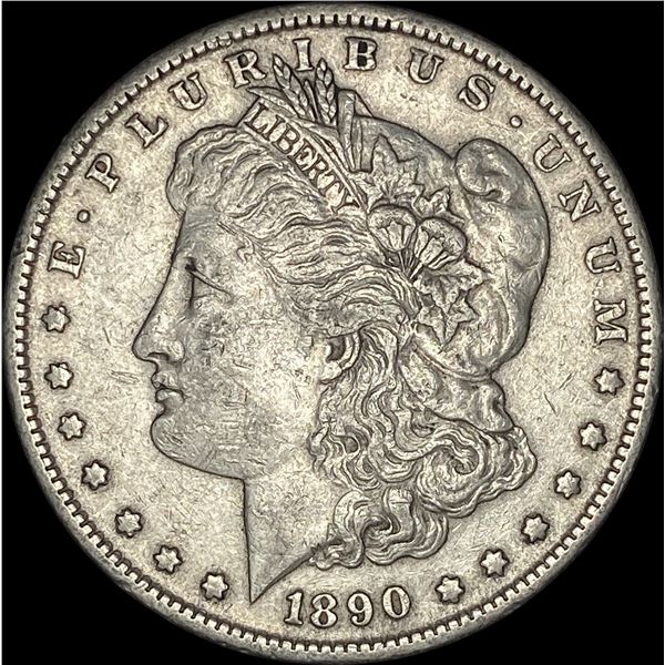 1890 Morgan Silver Dollar CLOSELY UNCIRCULATED