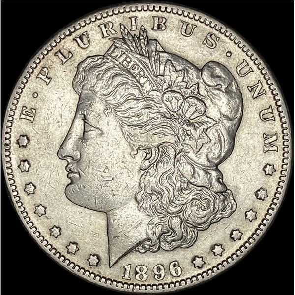 1896-S Silver Morgan Dollar CLOSELY UNCIRCULATED