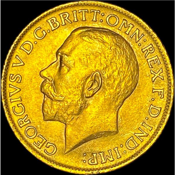 1912 .2355oz Gold Sovereign UNCIRCULATED