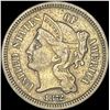 Image 1 : 1872 Nickel Three-Cent Piece LIGHTLY CIRCULATED