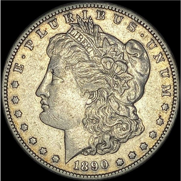1890-S Silver Morgan Dollar CLOSELY UNCIRCULATED
