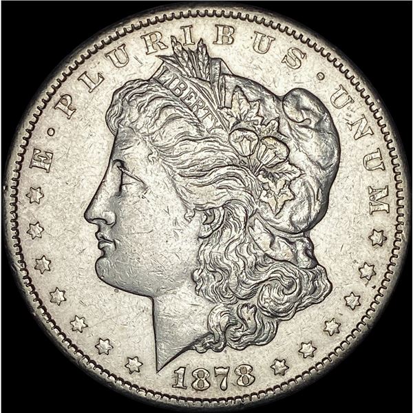1878-S Silver Morgan Dollar CLOSELY UNCIRCULATED