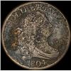 Image 1 : 1804 Draped Bust Half Cent NICELY CIRCULATED
