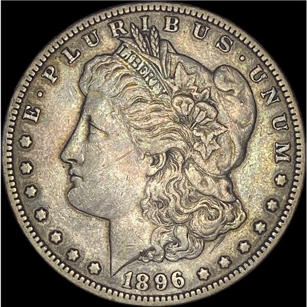 1896-O Silver Morgan Dollar NEARLY UNCIRCULATED