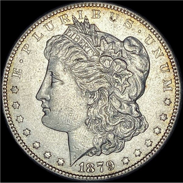1879-S Silver Morgan Dollar CLOSELY UNCIRCULATED