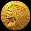 Image 1 : 1910-S Indian Head Half Eagle $5 Gold CLOSELY UNCIRCULATED