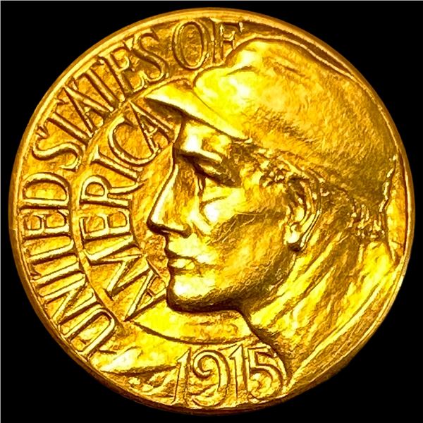 1915-S Gold $1 Panama-Pacific Exposition UNCIRCULATED