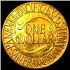 Image 2 : 1915-S Gold $1 Panama-Pacific Exposition UNCIRCULATED