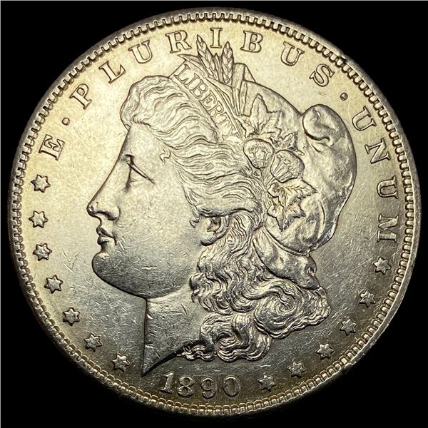 1890-S Silver Morgan Dollar CLOSELY UNCIRCULATED