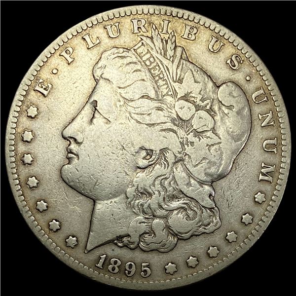 1895-S Silver Morgan Dollar LIGHTLY CIRCULATED