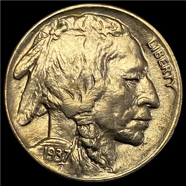 1937-S Nickel Five Cents Buffalo UNCIRCULATED