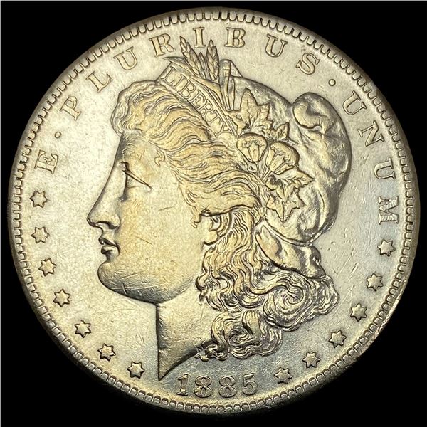 1885-S Silver Morgan Dollar CLOSELY UNCIRCULATED
