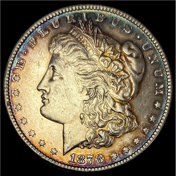 1878-S Silver Morgan Dollar CLOSELY UNCIRCULATED